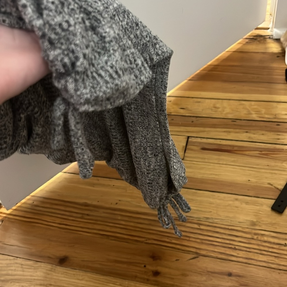 Girls Ribbed Knot Dress - Picture 4 of 5